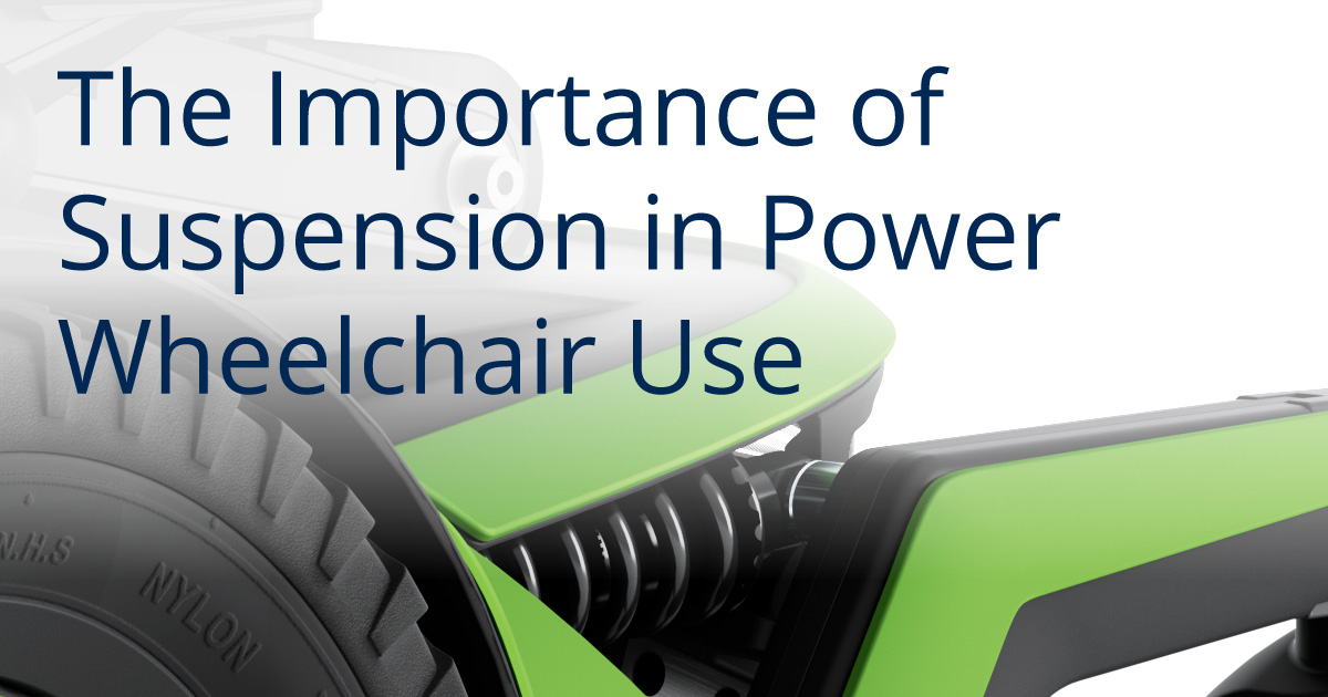 The Importance of Suspension in Power Wheelchair Use